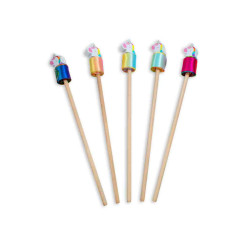 VARETA UNICORN DE FUSTA AMB CINTA  Cayro