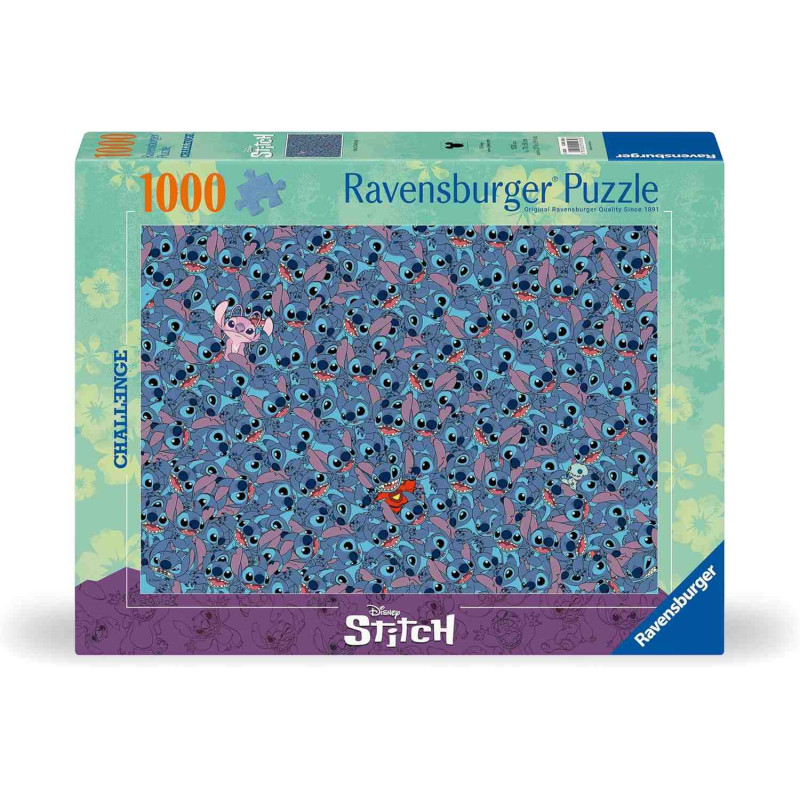STITCH CHALLENGE 1000 pcs. Puzle Ravensburger