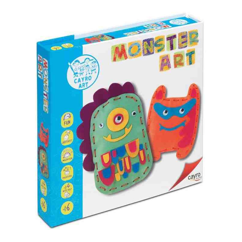 MONSTER ART DIY