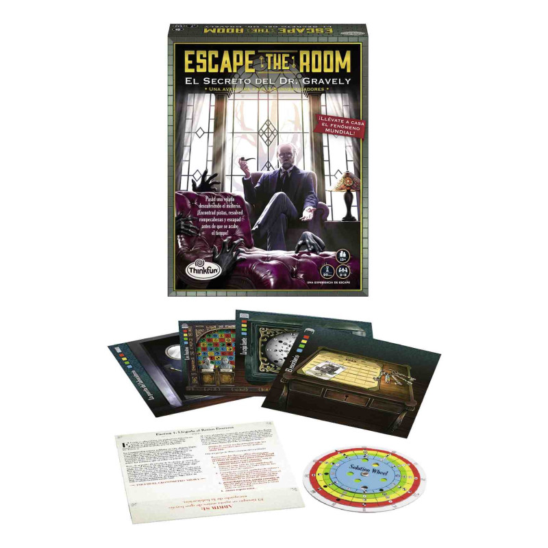 ESCAPE THE ROOM:EL SECRETO DEL DR.GRAVELY  Escape The Room   Thinkfun