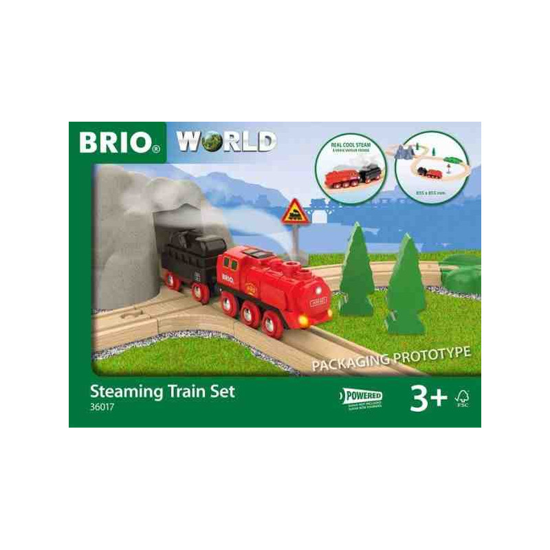STEAMING TRAIN SET B Brio