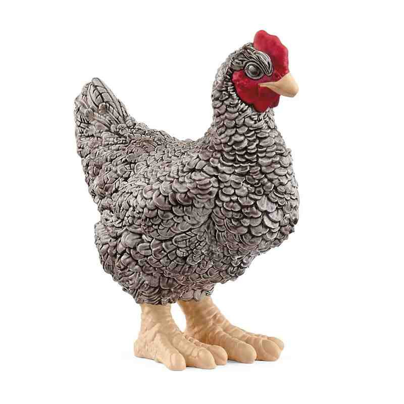 GALLINA PLYMOUTH ROCK Granja Schleich13997