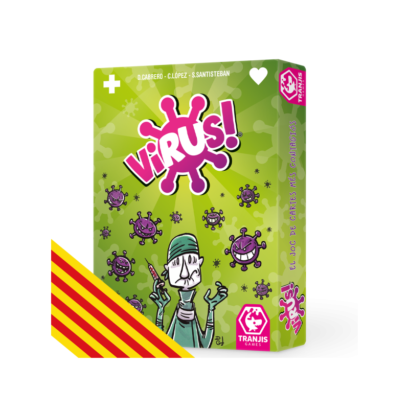VIRUS!(Catala) Joc de cartes TranjisGames