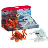Escarabajo de hielo contra pulpo de fuego Eldrador Schleich 70826