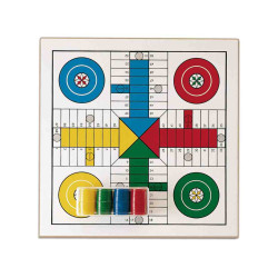 TABLERO PARCHIS/OCA + ACC. 40x40