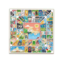 TABLERO PARCHIS/OCA + ACC. 40x40