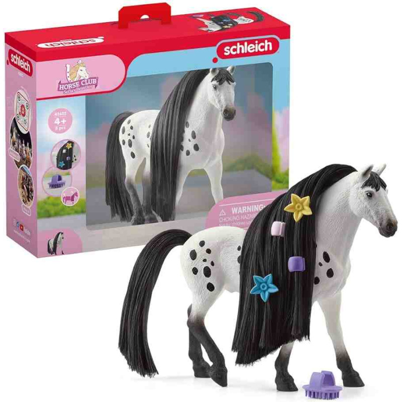 SEMENTAL KNABSTRUPPER BELLEZA Schleich Horse Club Caballos 42622