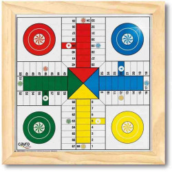 PARCHIS/OCA CON MARCO MADERA 44X44 SIN ACCESOROS