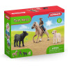EQUITACION DEL OESTE Schleich Granja 42578