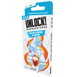 UNLOCK!MINIAVENTURAS:Recetas Secretas de antaño  Escape The Room  cartas Asmodee