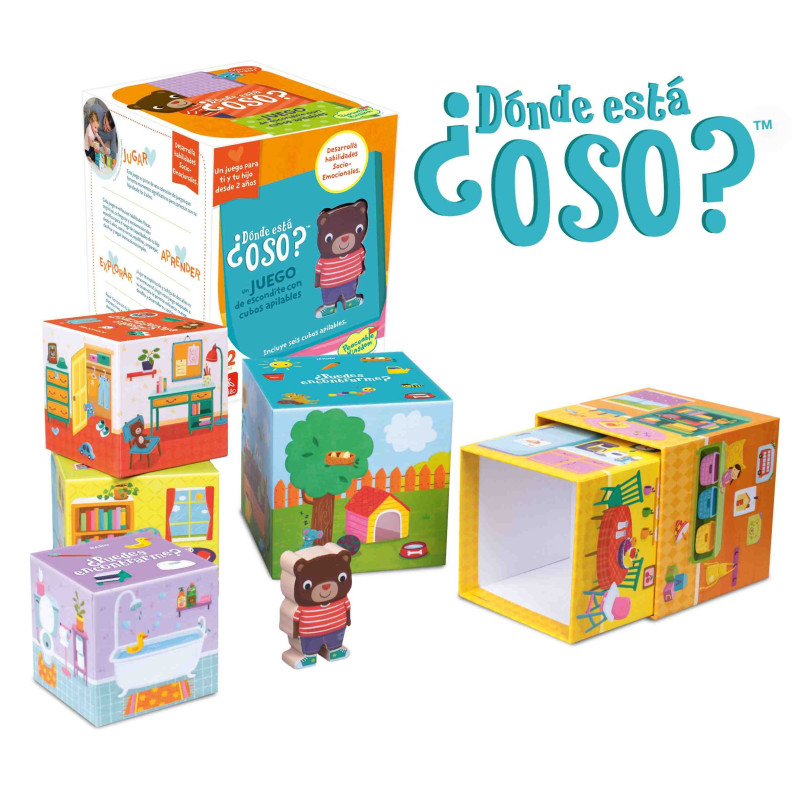 ¿DONDE ESTA EL OSO?  joc infantil  Ludilo