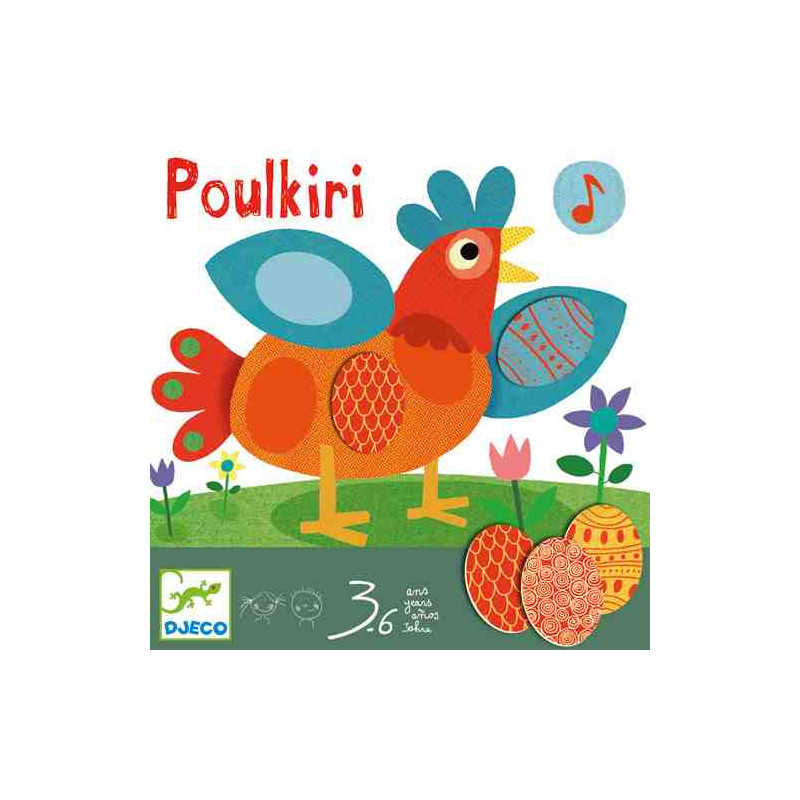 POULKIRI  Joc de memoria Djeco