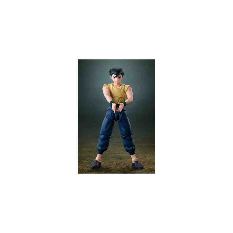 YUSUKE URAMESHI FIGURA 14,5 CM YU YU HAKUSHO SH FIGUARTS Tamasshii