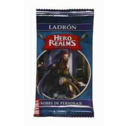 HERO REALMS: LADRON SOBRE PERSONAJE Juego de cartas Devir