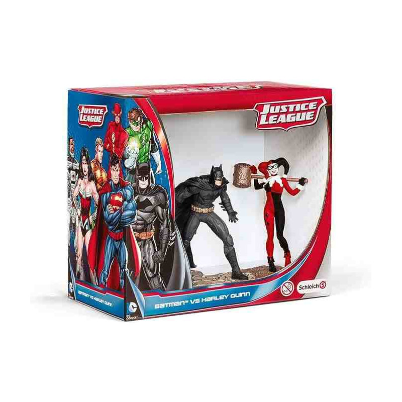 BATMAN VS HARLEY QUINN DC Superherois Schleich 22514