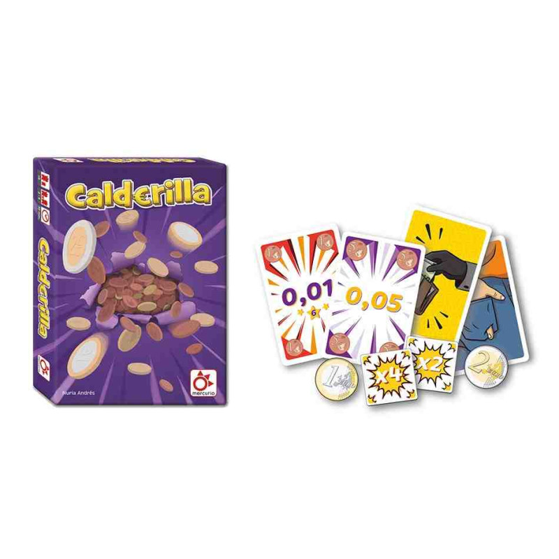 CALDERILLA Juego de cartas Mercurio