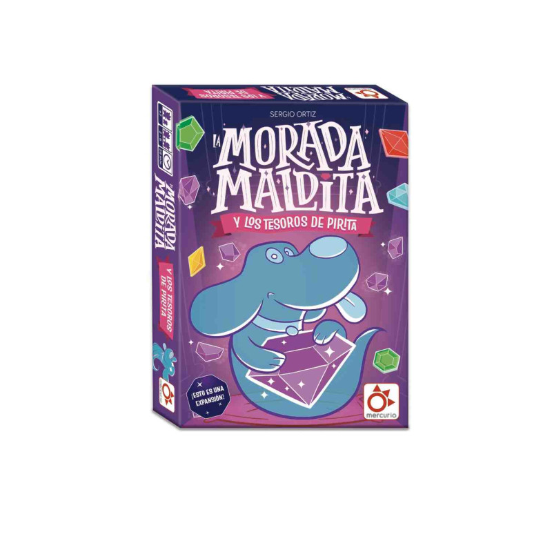 LA MORADA MALDITA Y LOS TESOROS DE `PIRATA (EXPANSION) Juego de cartas Mercurio