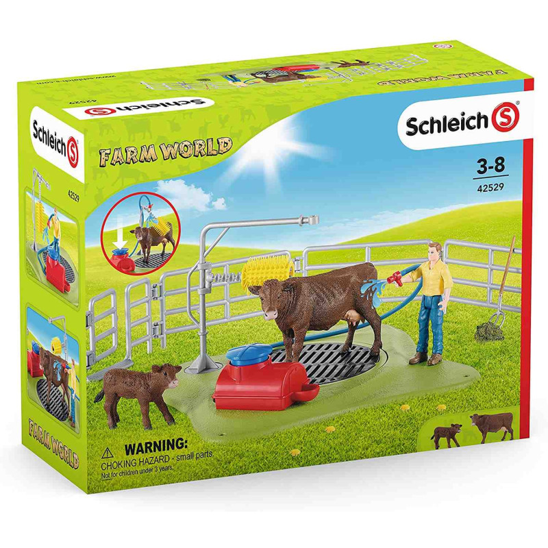 ESTACIO DE NETEJA DE VACAS(Granja)  Schleich 42529