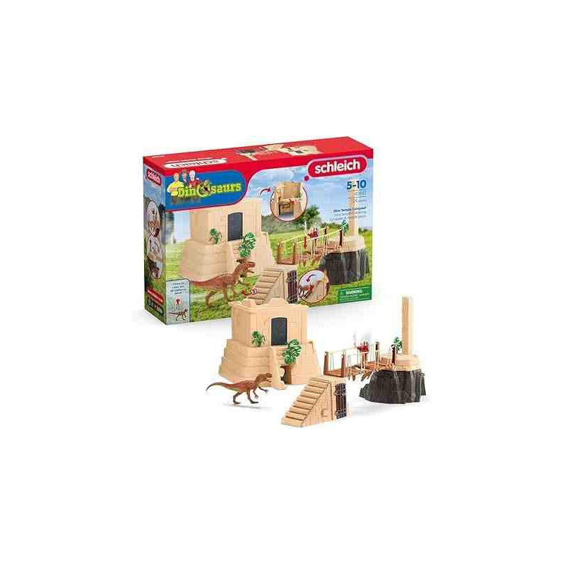 CONQUESTA DEL TEMPLE DE DINOSAURES  Schleich Dinosaure 42657