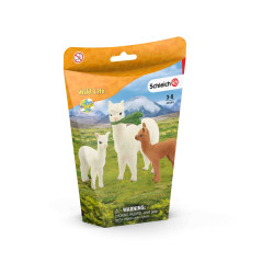 FAMILIA DE LAMAS(PACK) Schleich Wild Life Safari 42544