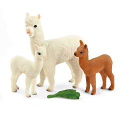 FAMILIA DE LAMAS(PACK)  Schleich Wild Life Safari 42544