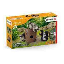 DIVERSION CON UNA NUEZ  Schleich Wild Life Safari 42532