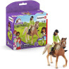 HORSE CLUB SARAH&MYSTERY Schleich Caballos 42542