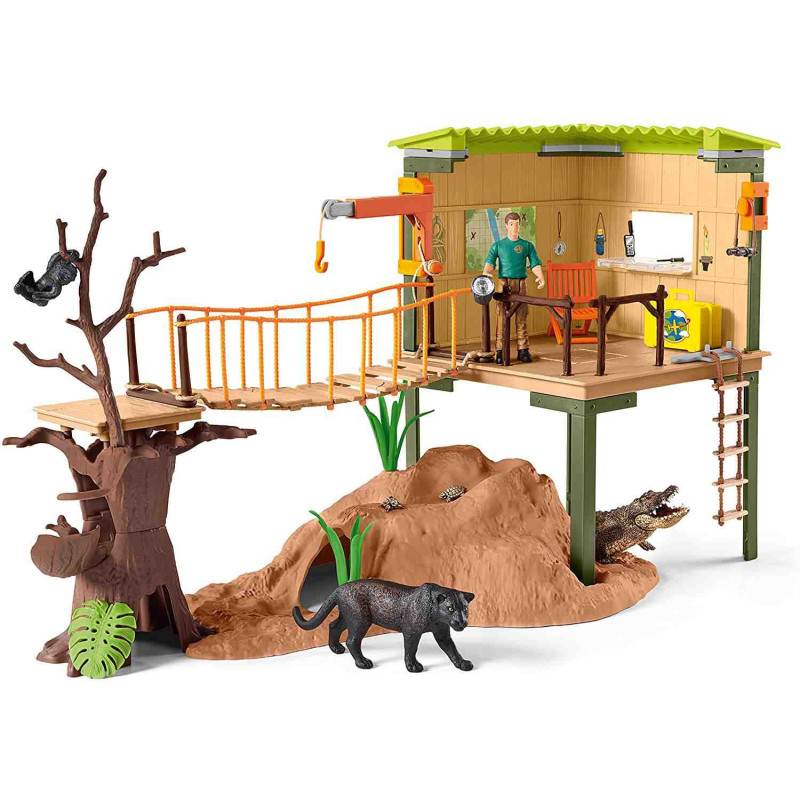 ESTACION DE AVENTURAS(Wild Life) Schleich 42507