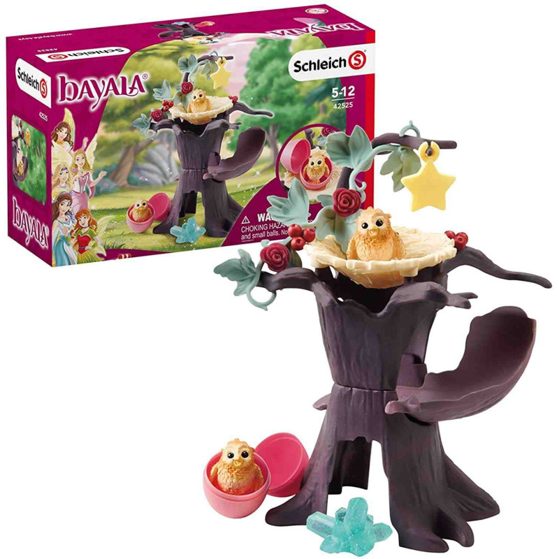 PEQUEÑAS LECHUZAS SALEN DEL HUEVO(Bayala)  Schleich 42525