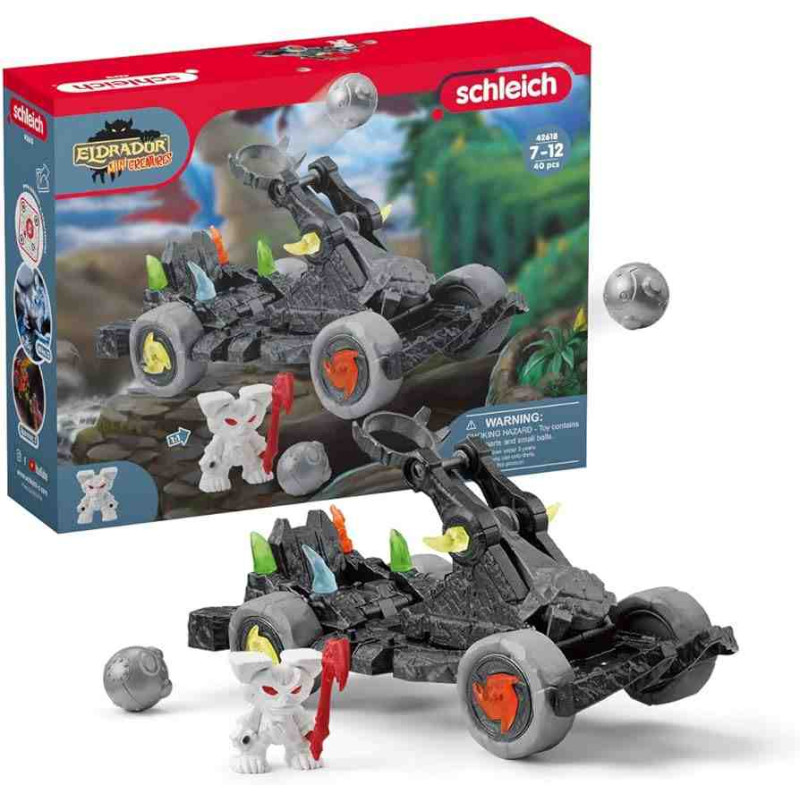 CATAPULTA AMB MINICRIATURA ELDRADOR  Schleich 42618
