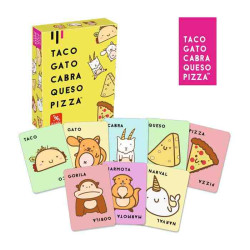 TACO,GATO,CABRA,QUESO,PIZZA Joc de cartes Ludilo