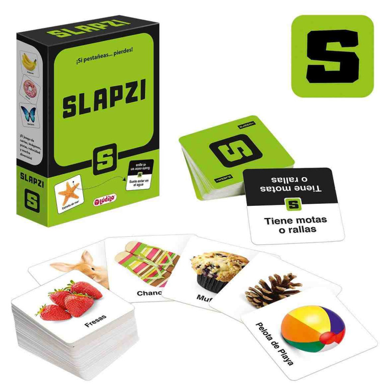 SLAPZI Juego de cartas Ludilo