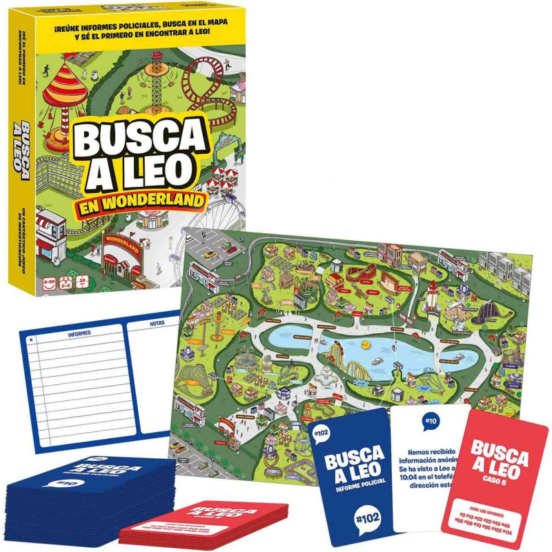 BUSCA A LEO  joc de memoria y deducció Ludilo