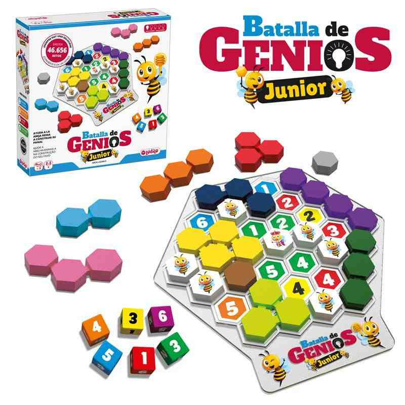 BATALLA DE GENIOS JUNIOR  Joc de logica Ludilo