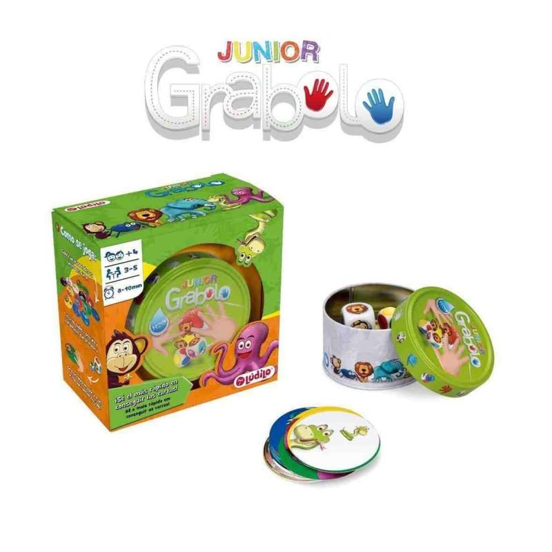 GRABOLO JR. Juego de cartas Ludilo