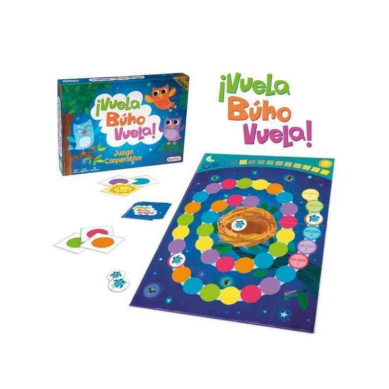 VUELA BUHO VUELA  Juego de mesa cooperativo Ludilo