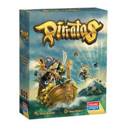 PIRRATAS Juego de mesa familiar  de habilidad e ingenioFalomir
