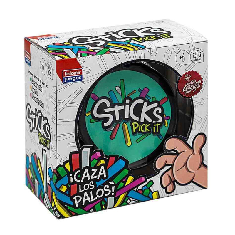 STICKS PICK IT Juego de cartas Falomir