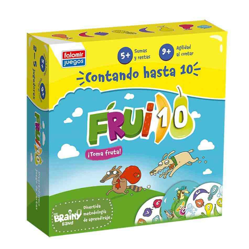 FRUIT 10 Joc de cartes de calcul mental - Falomir