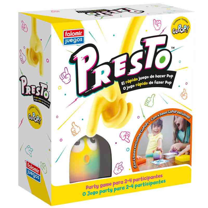 PRESTO El rapid joc familiar de fer POP Falomir
