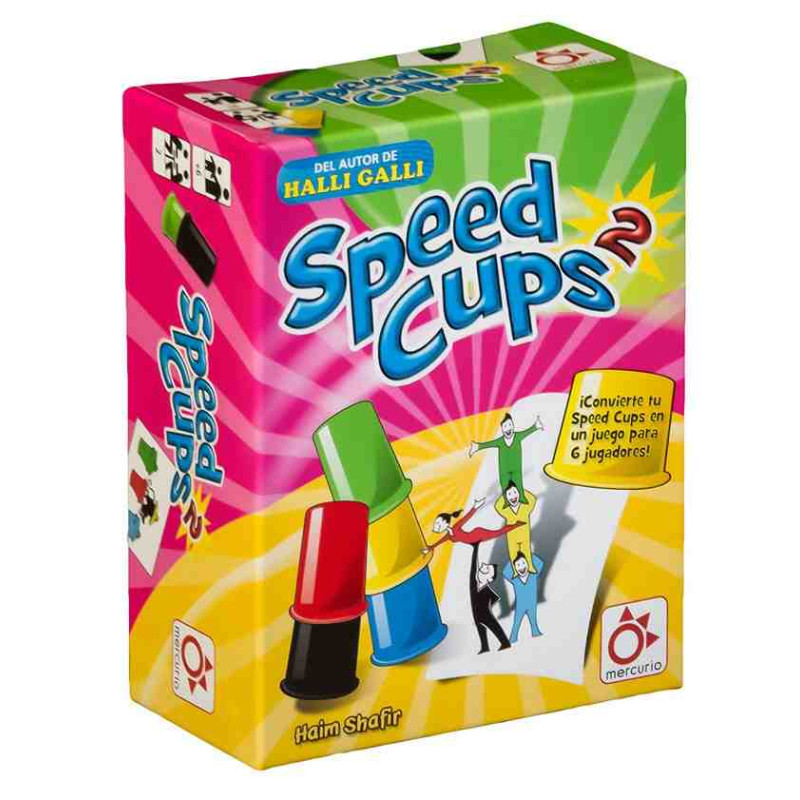 SPEED CUPS 2 Jugadors Joc d´habilitat i rapidesa  Mercurio
