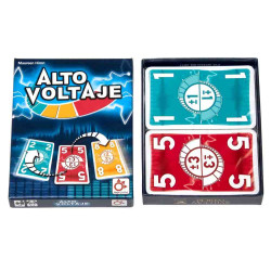 ALTO VOLTAJE  Joc de cartes de calculo Mercurio