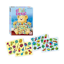 EL OSITO CURIOSO joc cartes d`atenció i reconeixzement de forme4s i colors Mercurio