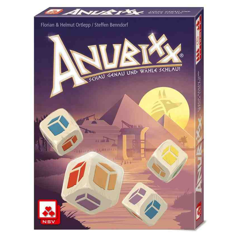 ANUBIXX (Roll & Write) Joc de daus Mercurio