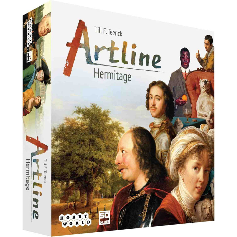 ARTLINE: HERMITAGE Juego de cartas de obras de arte SD Games