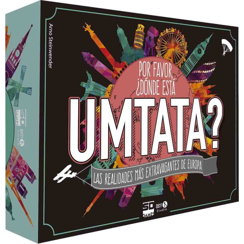 ¿DÓNDE ESTA UMTATA? Joc de taula de preguntes SD Games