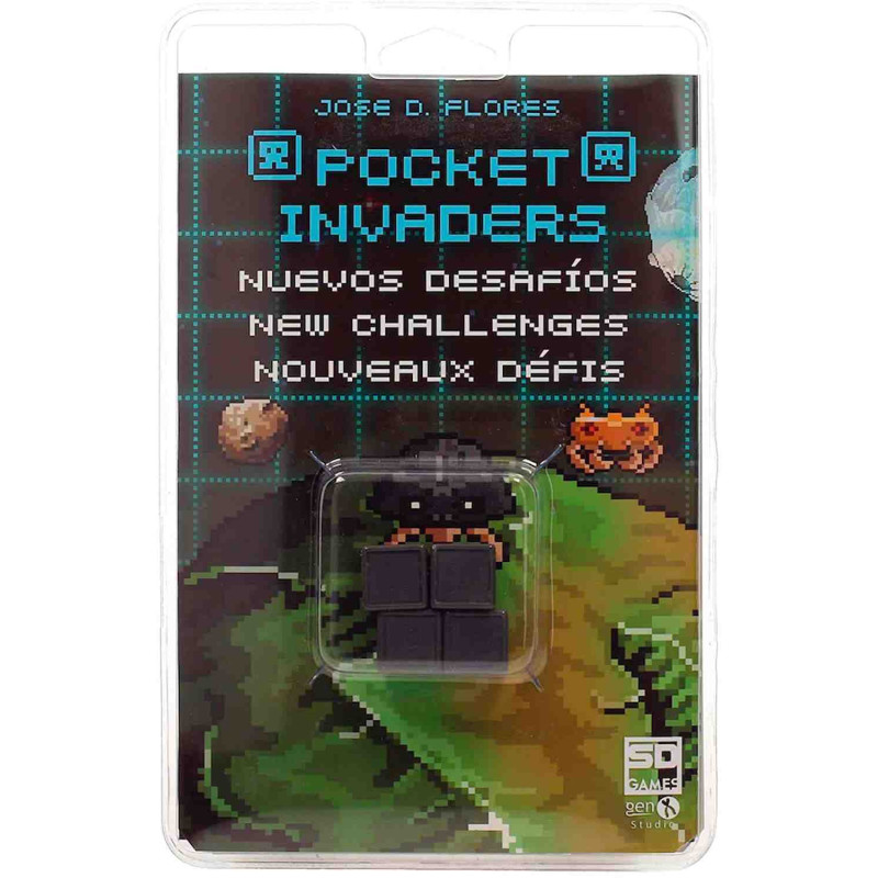 POCKET INVADERS 3era.Ed.EXPANSION : NUEVOS DESAFIOS (Daus) SD Games