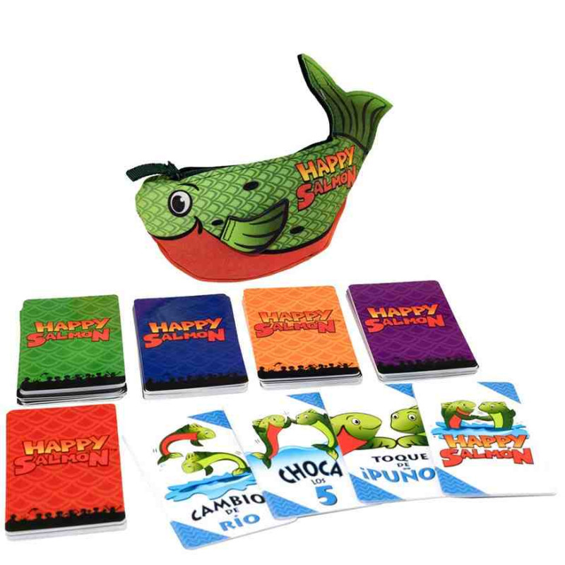 HAPPY SALMON Juego de cartas Mercurio