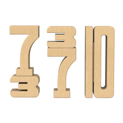 SUMBLOX(Blocs matemàtics) en caixa de cartró + 80 fitxes