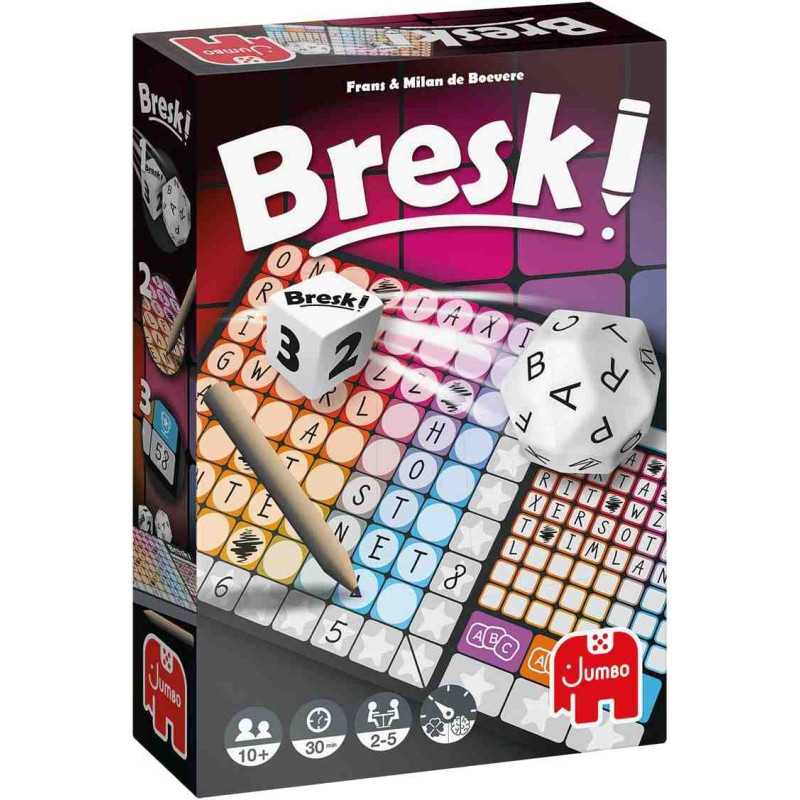 BRESK! Roll and Brite Joc per fer paraules Jumbo
